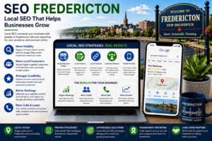 SEO Fredericton helping local businesses improve Google rankings and generate more customers.
